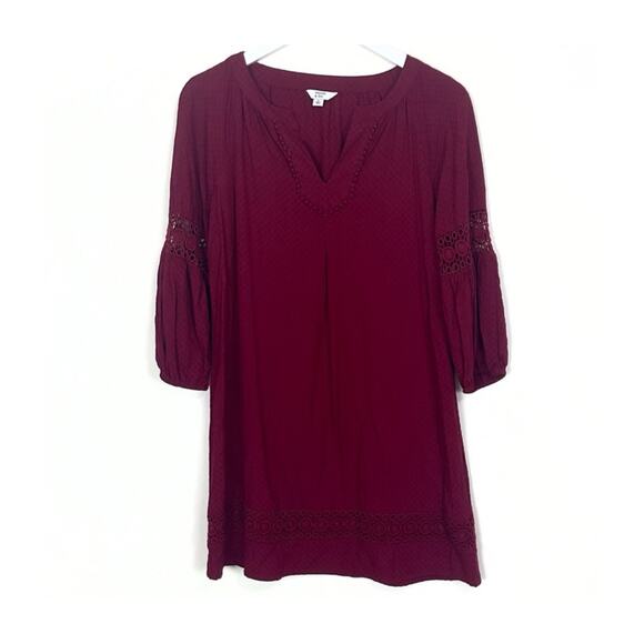 Crown & Ivy Balloon Sleeve Dress - Picture 1 of 8